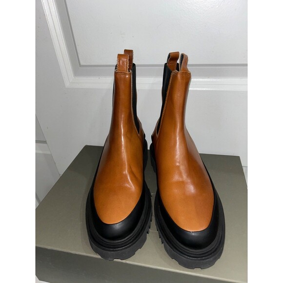 Allsaints Women's NIB Harlee Chelsea Boot size 7 Lug Sole - Picture 4 of 7